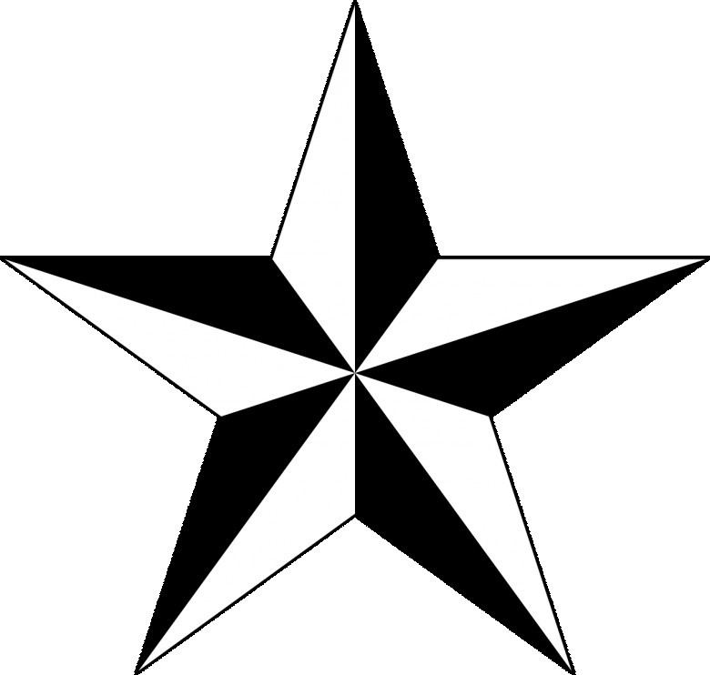 Nautical Star tattoos the history, meaning and symbolism: a strange mix |  Article Alley