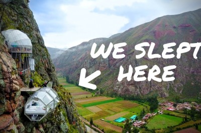 We slept on the side of a Mountain