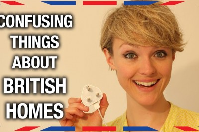 Confusing things about British homes