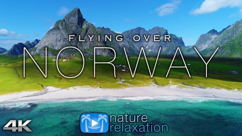 Flying over Norway
